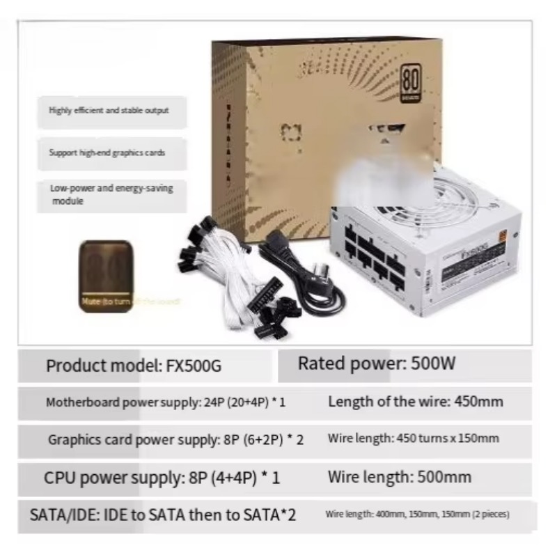 850W Sfx Power Supply 80 Plus Gold - Power Supply SFX 750W/850W 80 Plus