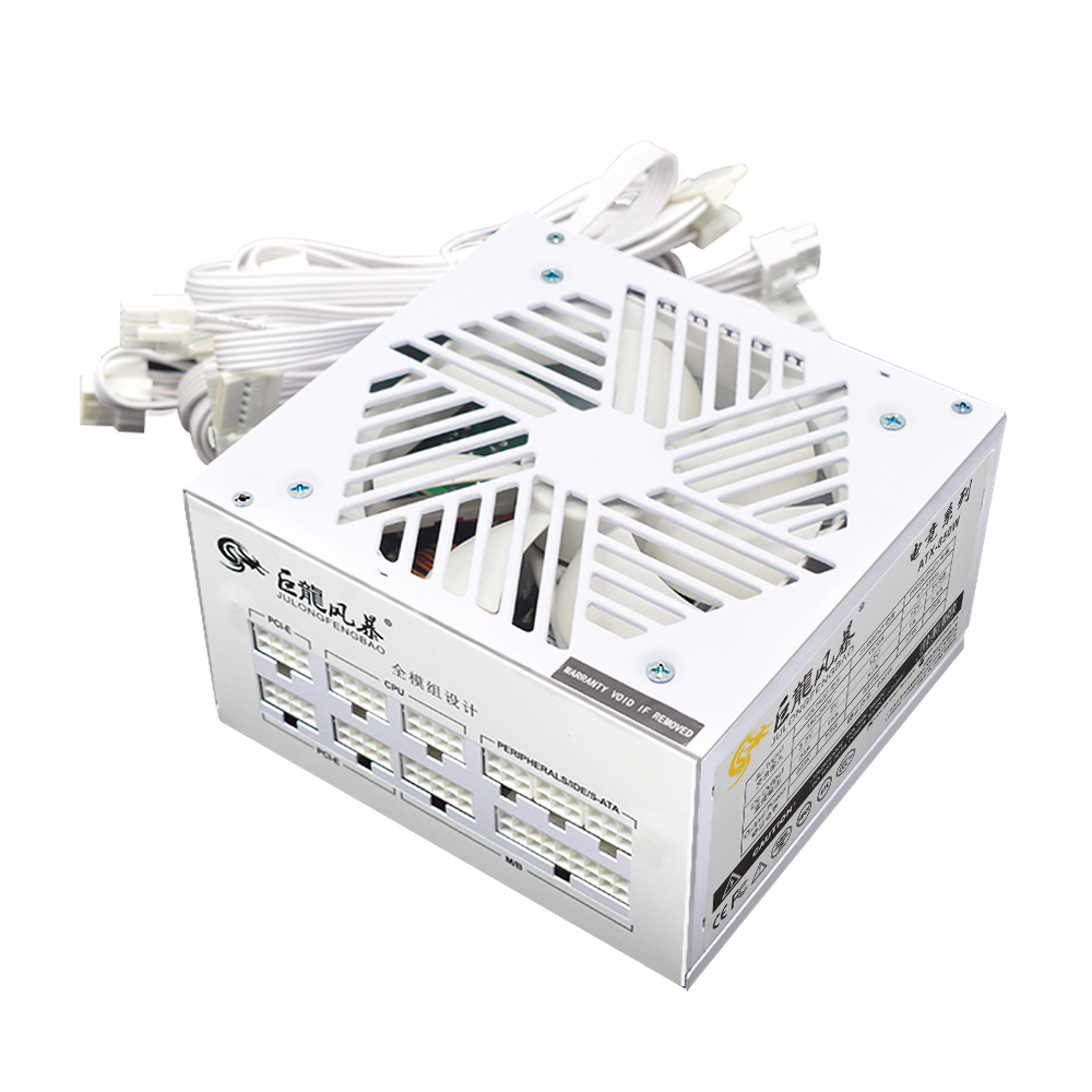 Supply 110-240V permainan Font - 1000W White Modular Power Supply ulasan dan harga